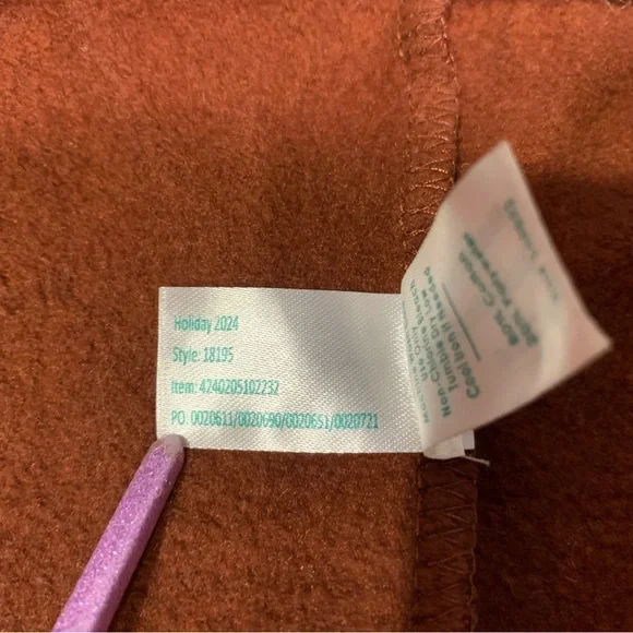 Marine Layer Anytime Fleeced Sweatpants Jogger Leopard Brown Black Size S - Picture 6 of 9